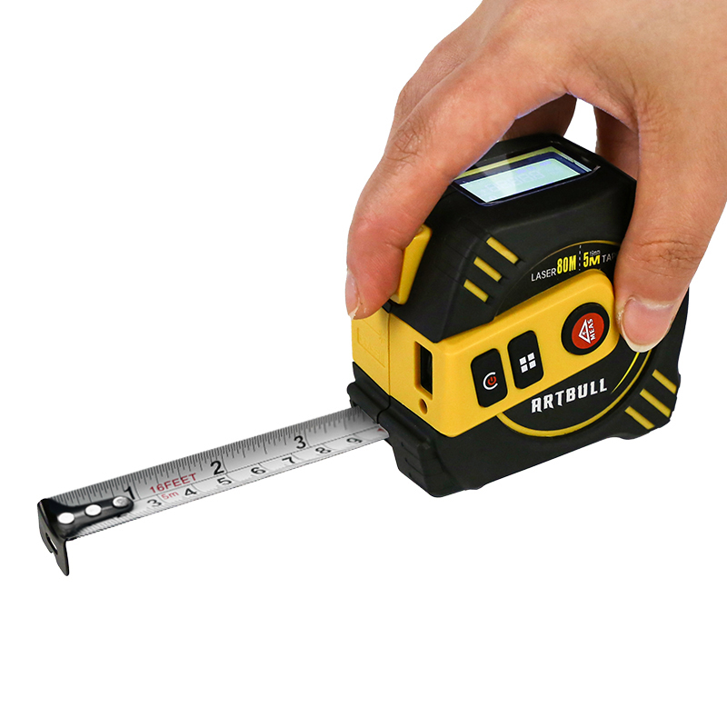 Tape Measure - 3in1 다기능 레이저 테이프 거리측정기 40m,