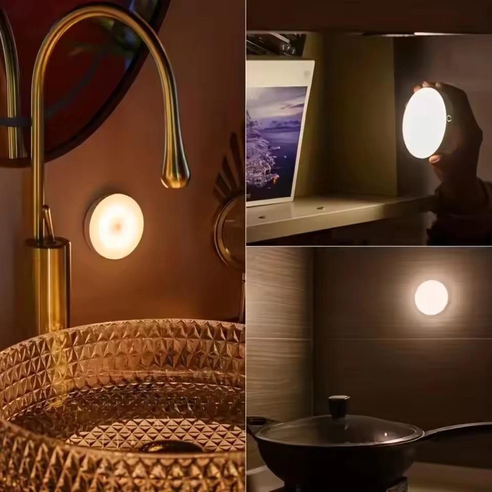USB 충전식 LED 야간 조명등(스위치 포함), 모션 - Light Switch 리뷰 및 가격