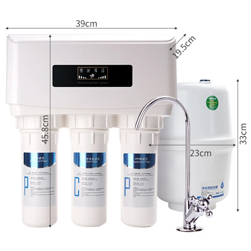 75G RO 역삼투압 정수 시스템(수도꼭지 포함, 직접 - Faucet 리뷰 및 가격