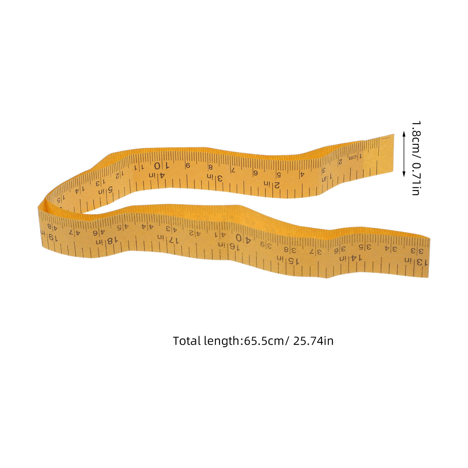 64cm, 25.2인치, 두꺼운 재질의 튼튼한 종이 줄 - Tape Measure 리뷰 및 가격