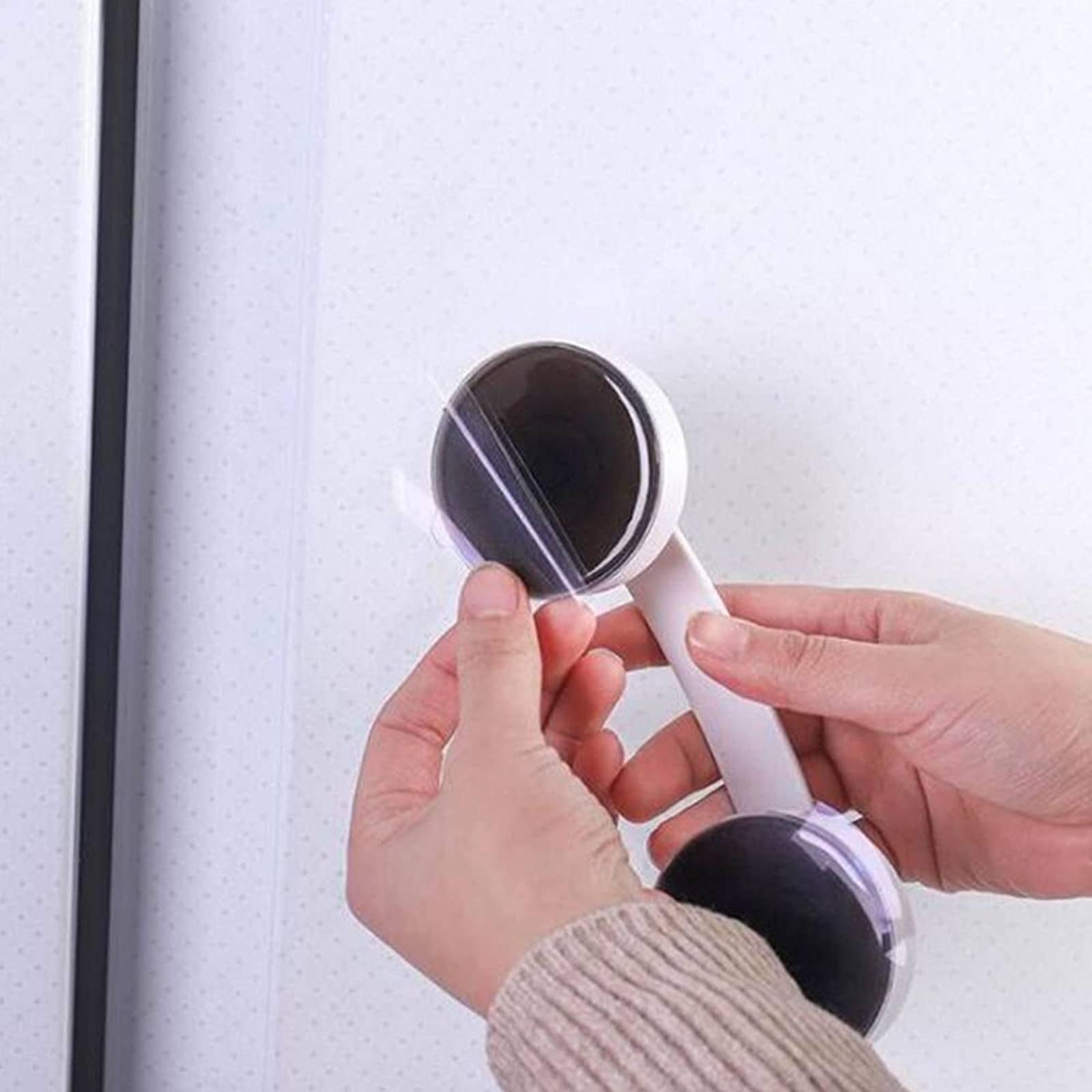 유리 슬라이딩 도어 냉장고용 흰색 플라스틱 흡착식 서랍 - Door Handle 리뷰 및 가격