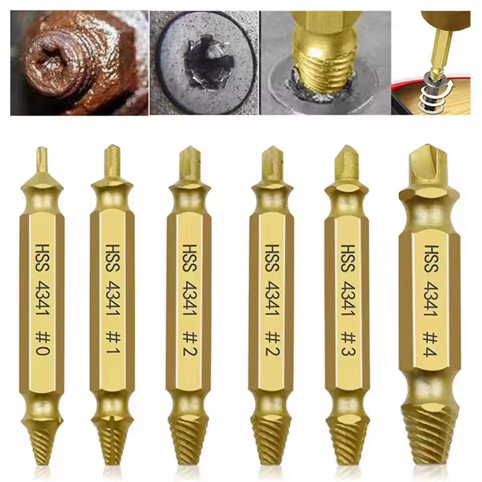 손상된 나사 제거 드릴 비트 세트, 벗겨진 나사/볼트  - Drill Bits 리뷰 및 가격